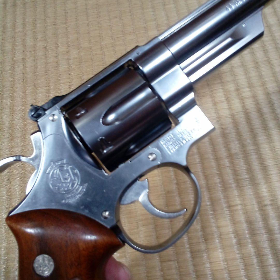 マルシン　M29 シルバーABS　　ハーフチェッカー木グリ仕様