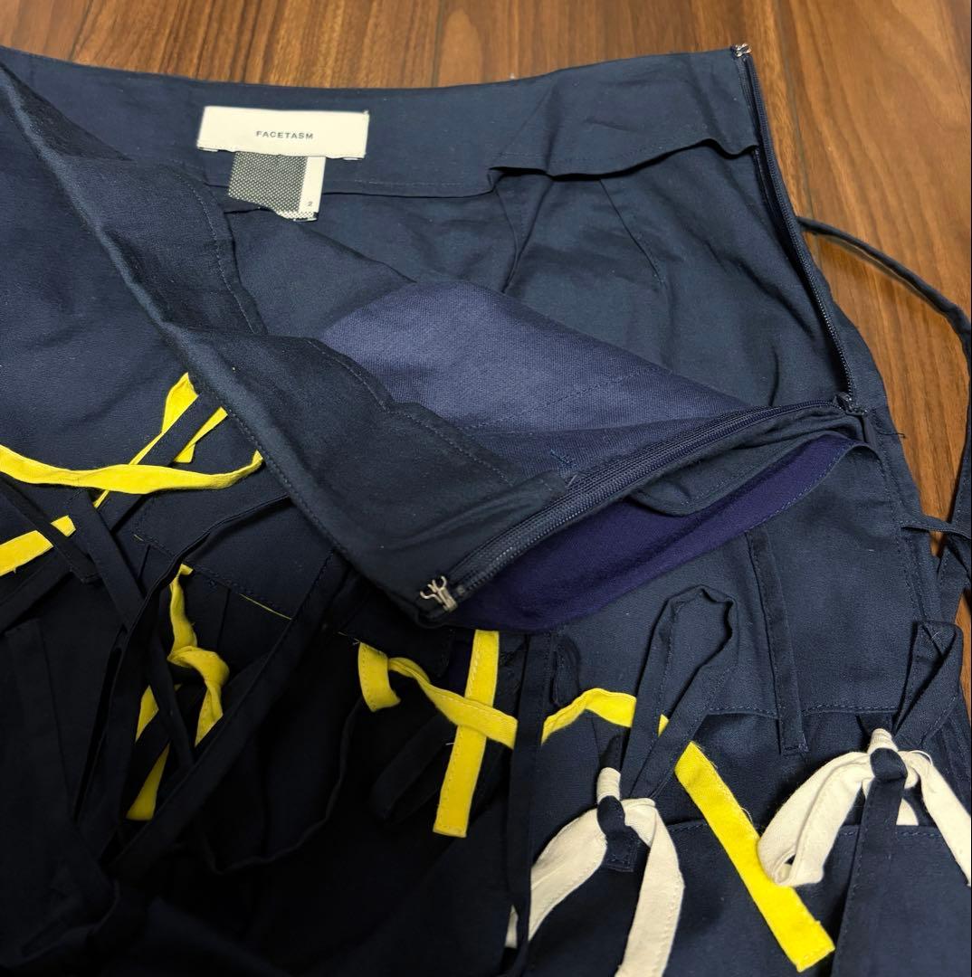 【新品未使用】FACETASMリボンスカート