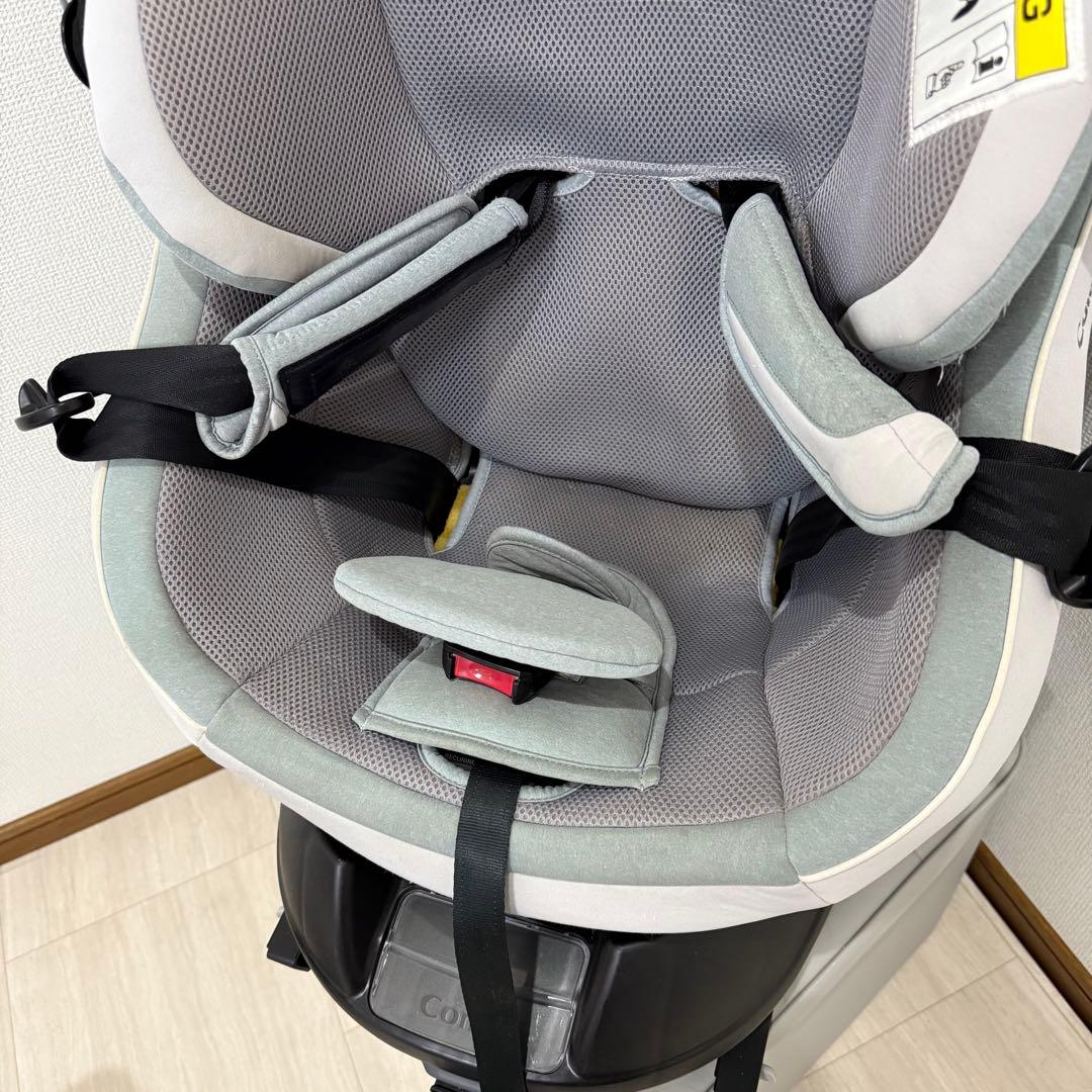 【お得】クルムーヴスマート スースーファン付き チャイルドシート コンビ