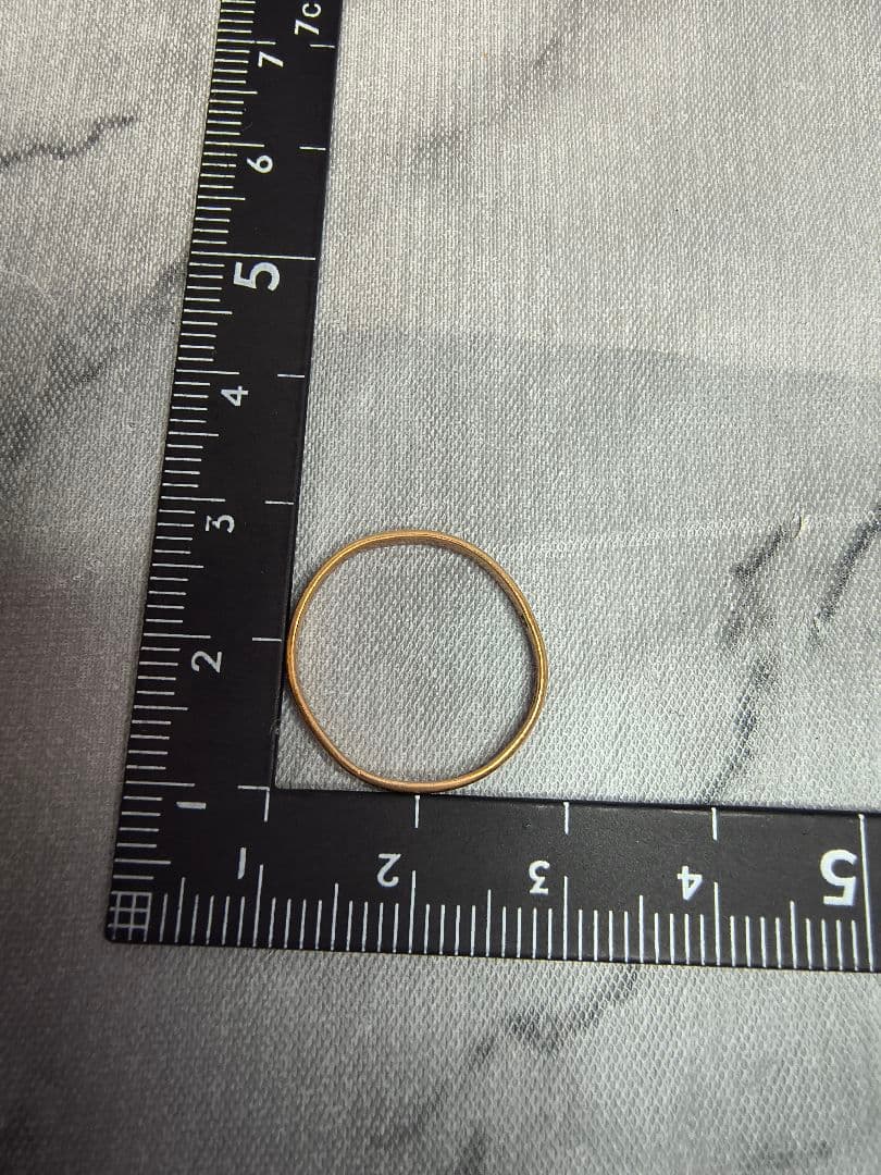 ✨K18✨リング✨刻印あり✨1.0g✨