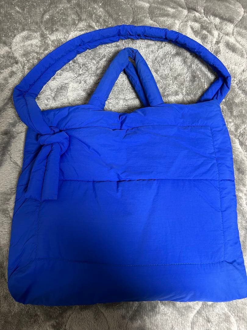 【美品】Maison Special Big Pillow Bag ブルー