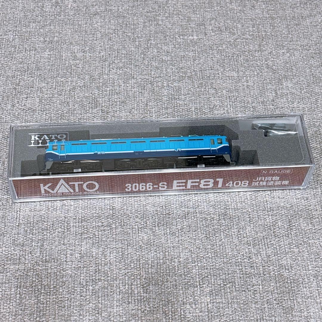 た*け様 KATO EF81 408　JR試験塗装機 3066-S KATO】イベント特製品 EF81形（408号機・JR貨物試験塗装機）2025年8月