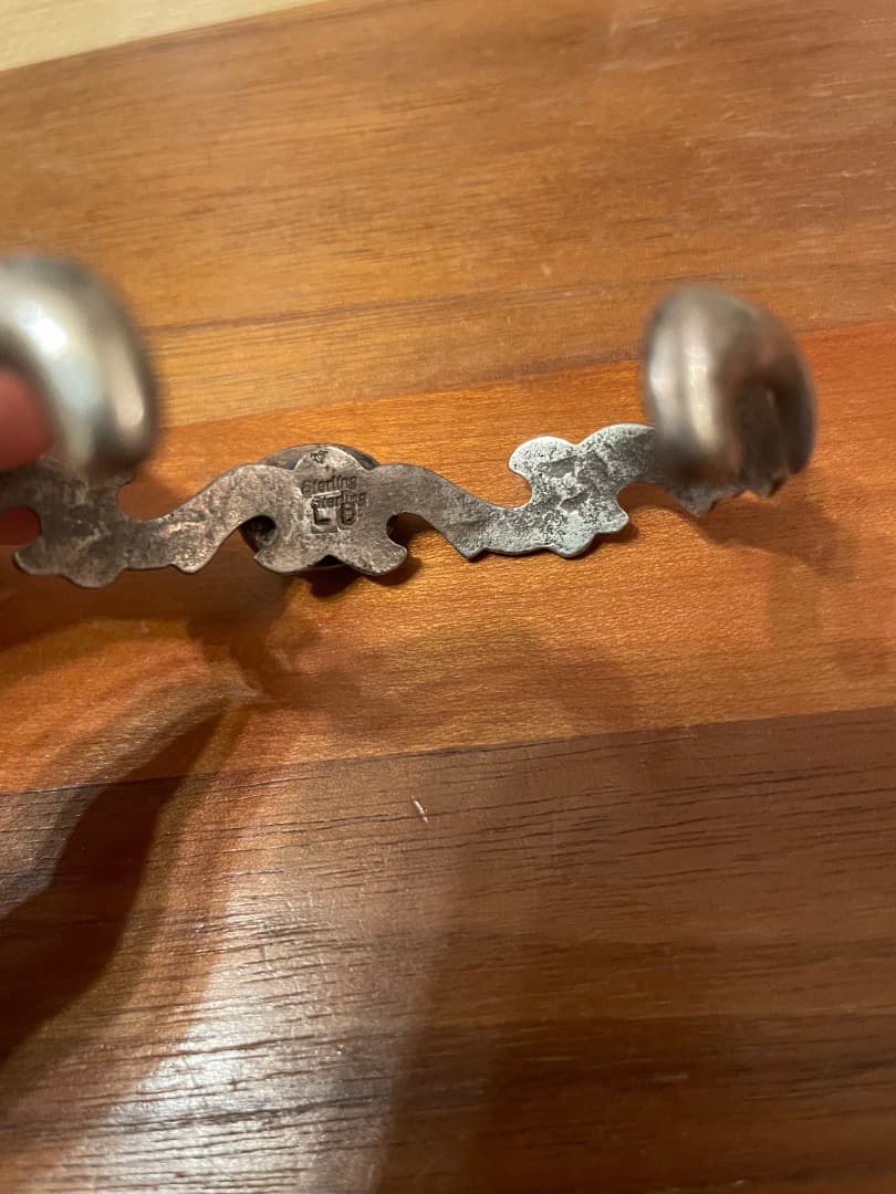 ナバホ　ターコイズ バングル Navajo sterling silver925