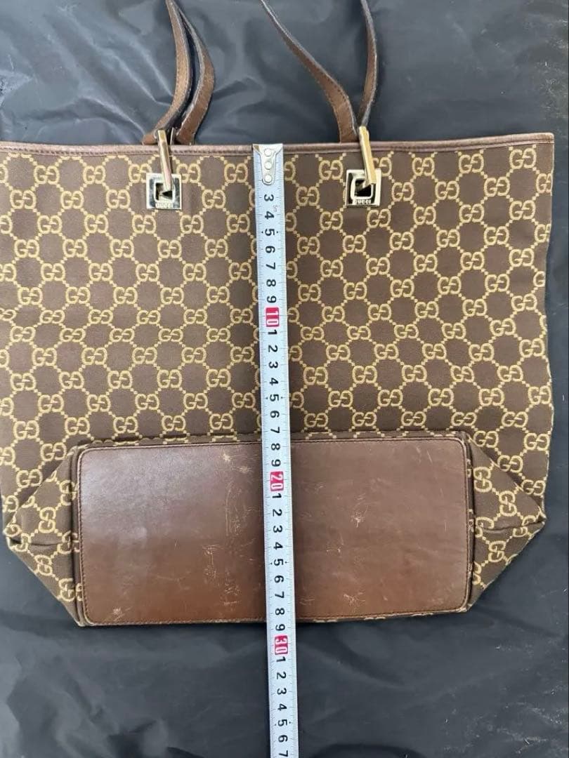 GUCCI グッチ GGキャンバス トートバッグ 正規品 保存袋付き