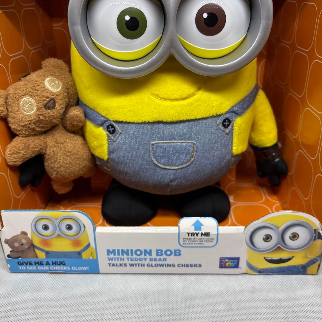ミニオンズ ボブ with テディベア トーキング&ライトアッププラッシュ