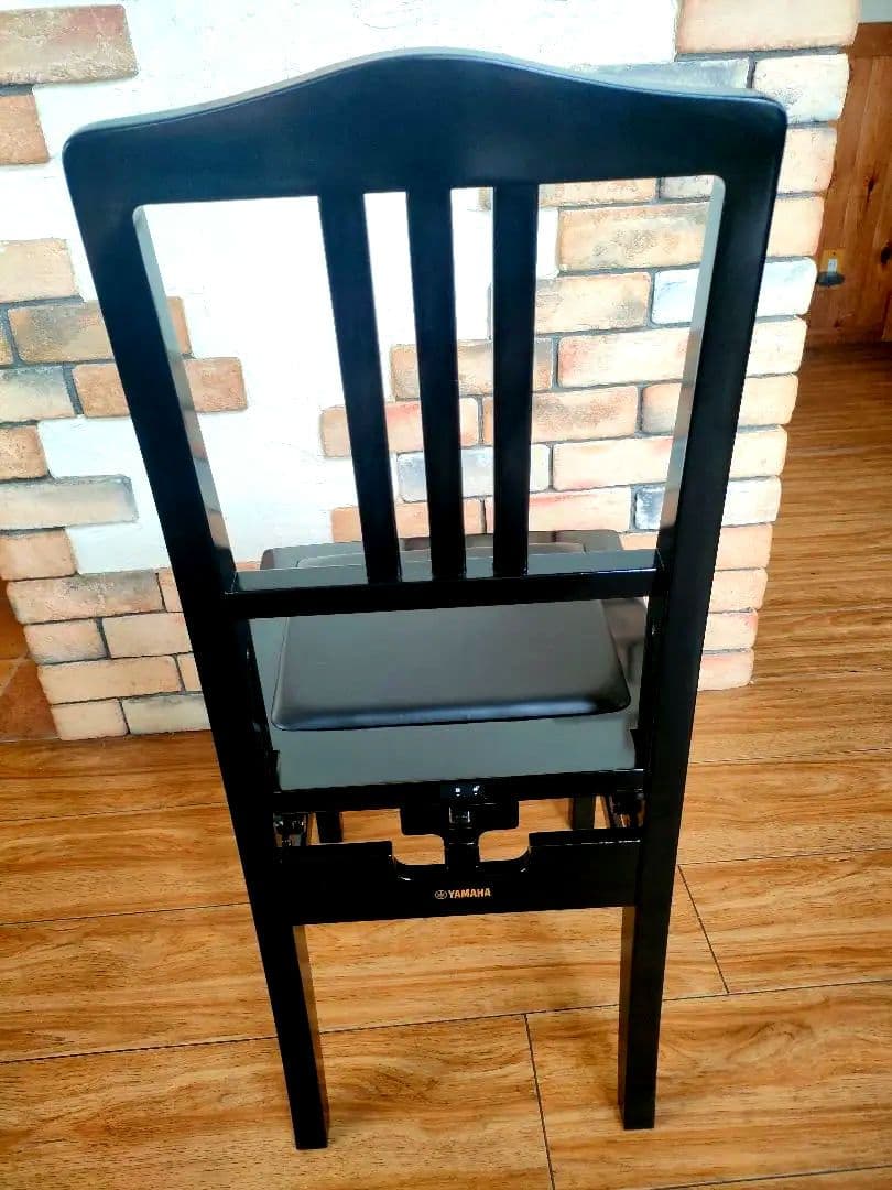 美品 YAMAHA NO.5 (PI5) グランドピアノ椅子 ブラック