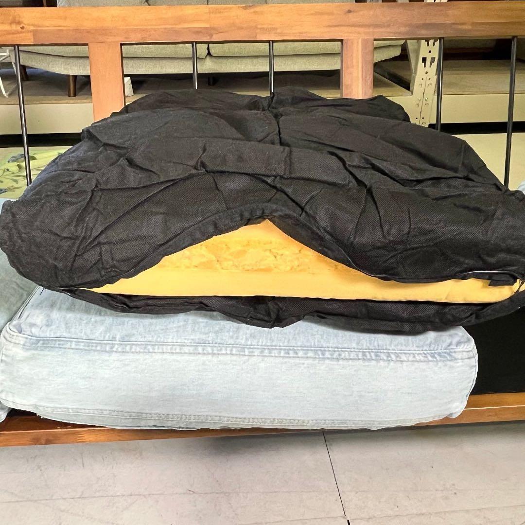 unico ウニコ SWELLA スウェラ デニム地 ベンチソファ　オットマン