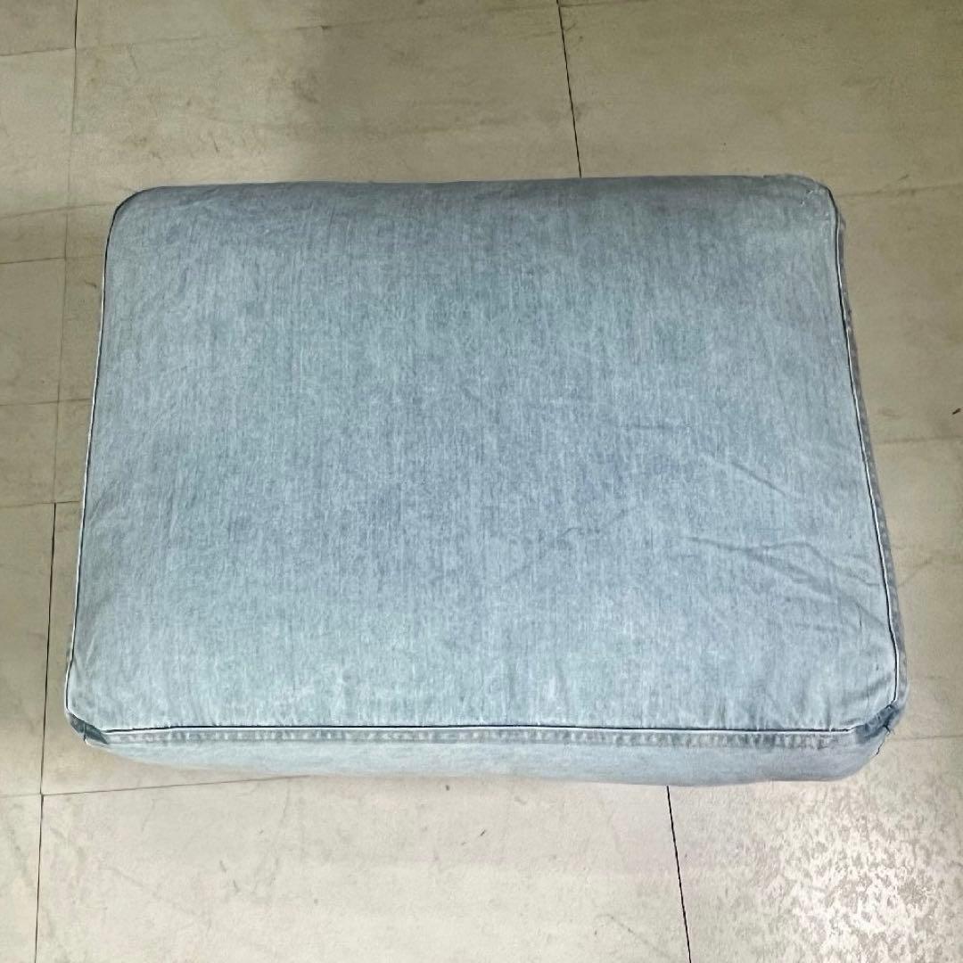 unico ウニコ SWELLA スウェラ デニム地 ベンチソファ　オットマン