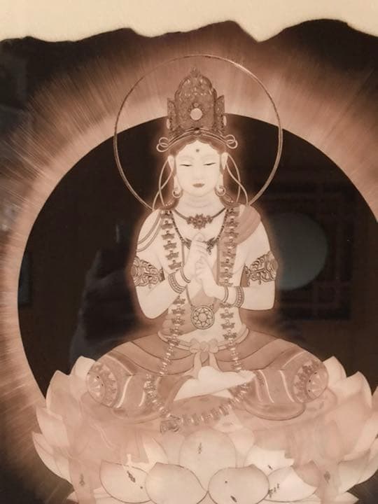 草場一壽フレスコジクレ「大日如来」