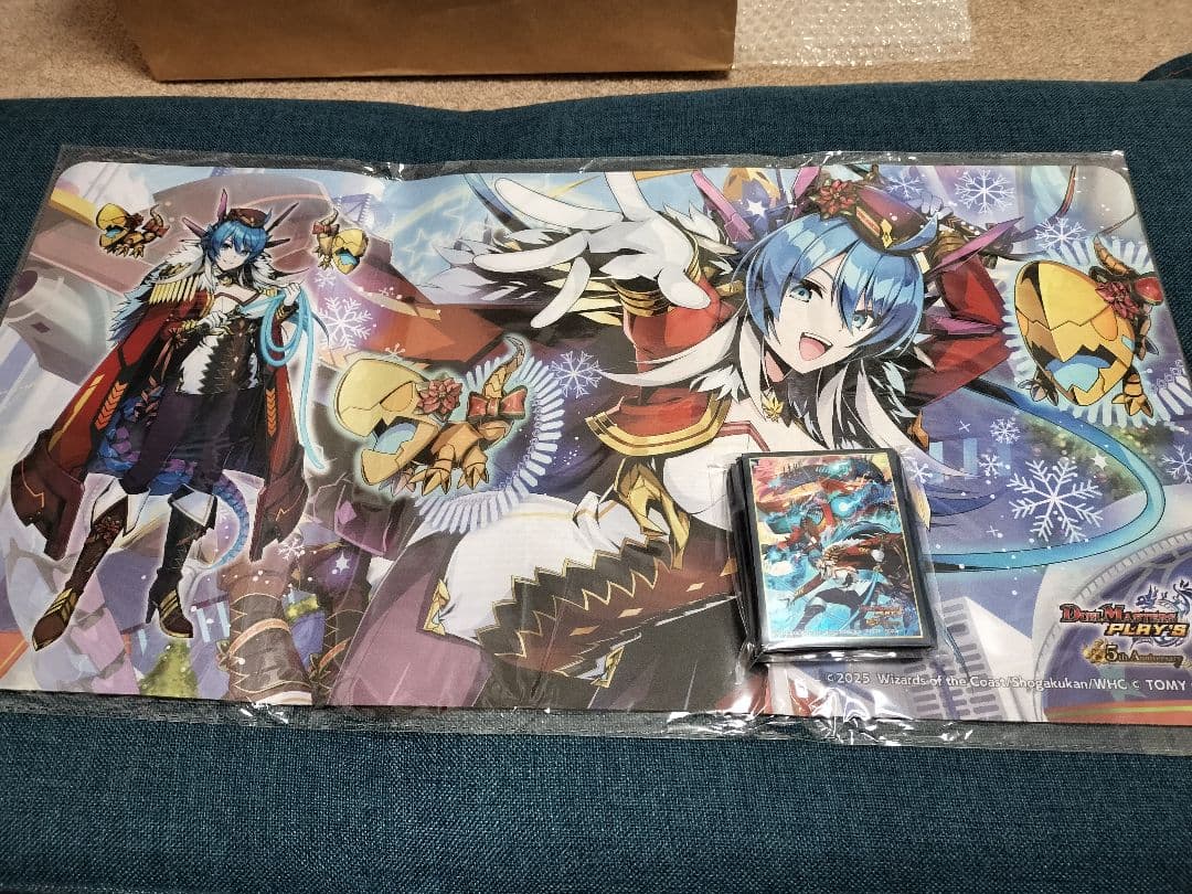 デュエプレフェス 永久龍程式Q.E.D.=X プレイマット・スリーブ セット