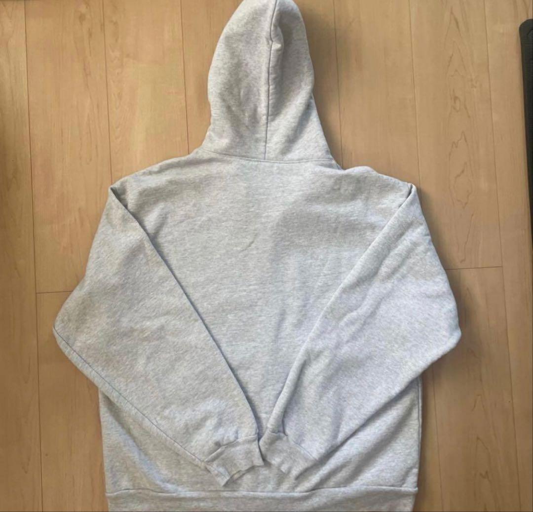 ロサンゼルスアパレル　ロスアパ ジップパーカー　14oz グレー Lサイズ