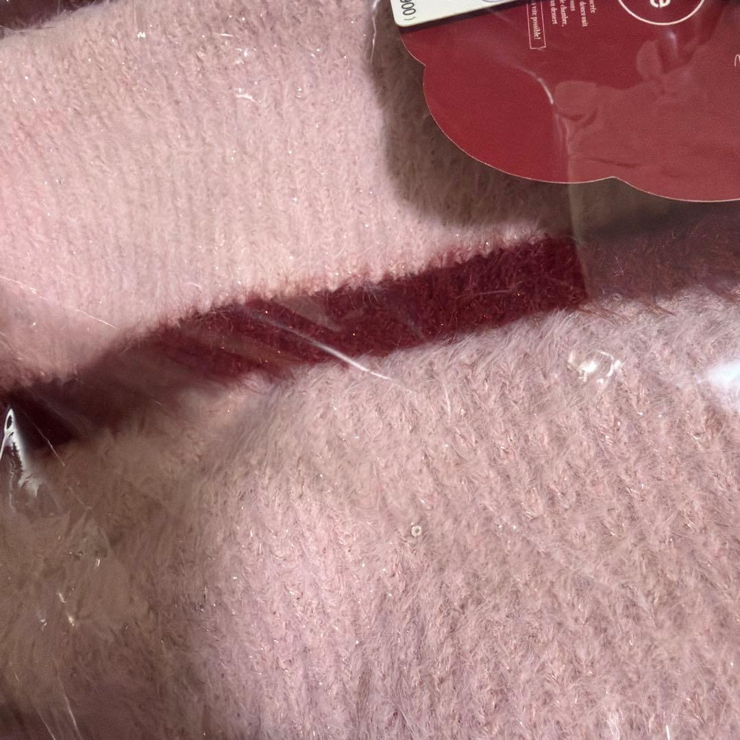 ジェラートピケ ラメフェザー プルオーバー ロングパンツ セット