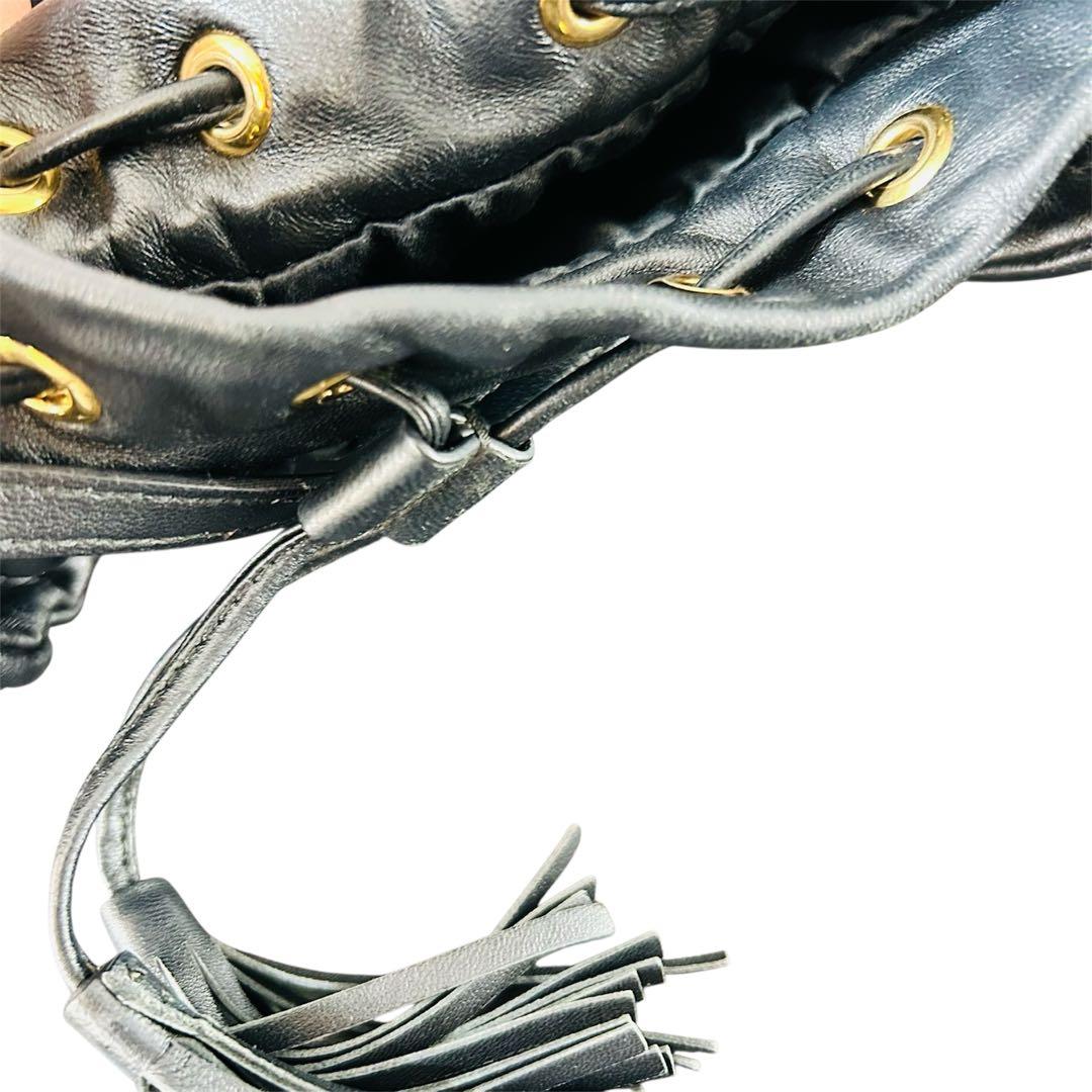 【miu miu】マテラッセ ブラック 2wayハンドバッグ