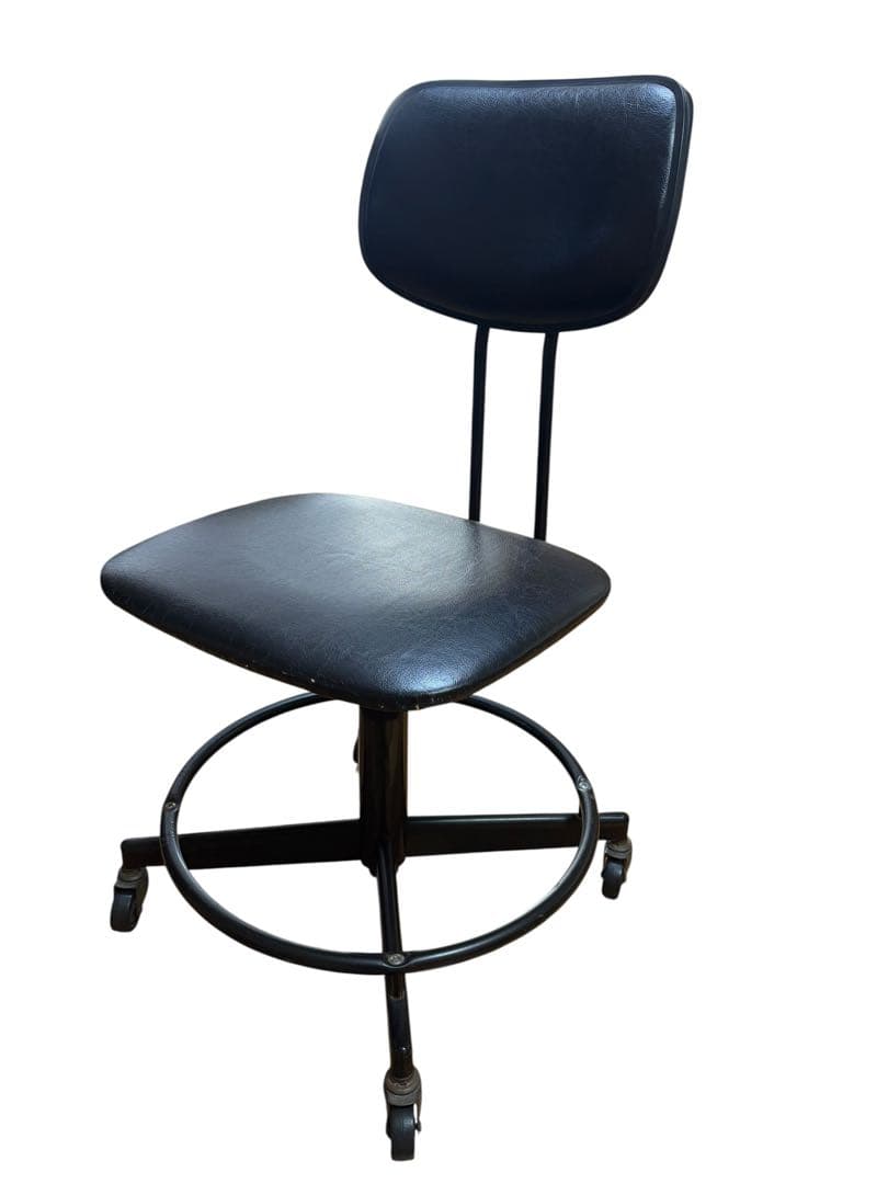 昭和レトロ×インダストリアル　武藤工業 製図用チェア／デスクチェア／ヴィンテージ