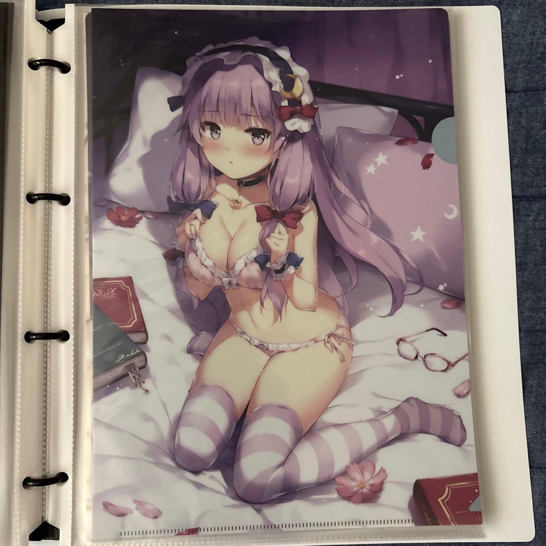 東方project パチュリ　水着　美少女　クリアファイル　VZ15 東方project 咲夜 水着 美少女 クリアファイル VZ17 Amazon.co.jp