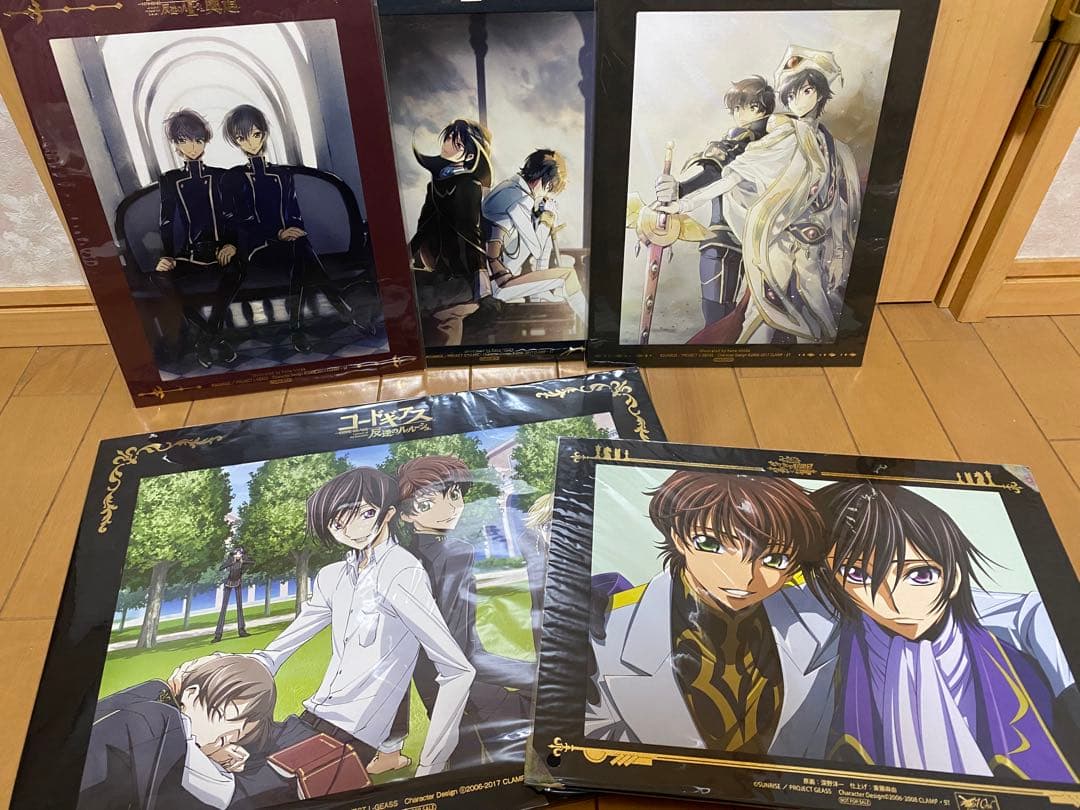 コードギアス 特典アートボード5枚セット コードギアス 反逆のルルーシュ 公式サイト