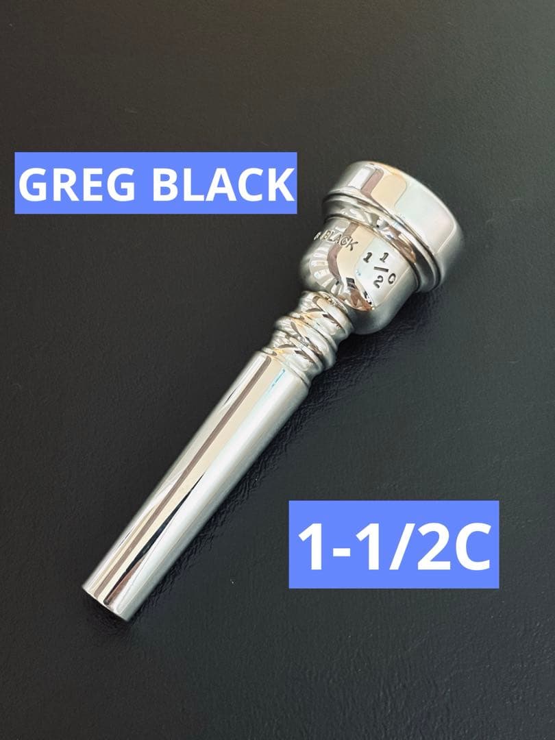 GREG BLACK グレッグブラック トランペット マウスピース 1-1/2C Greg