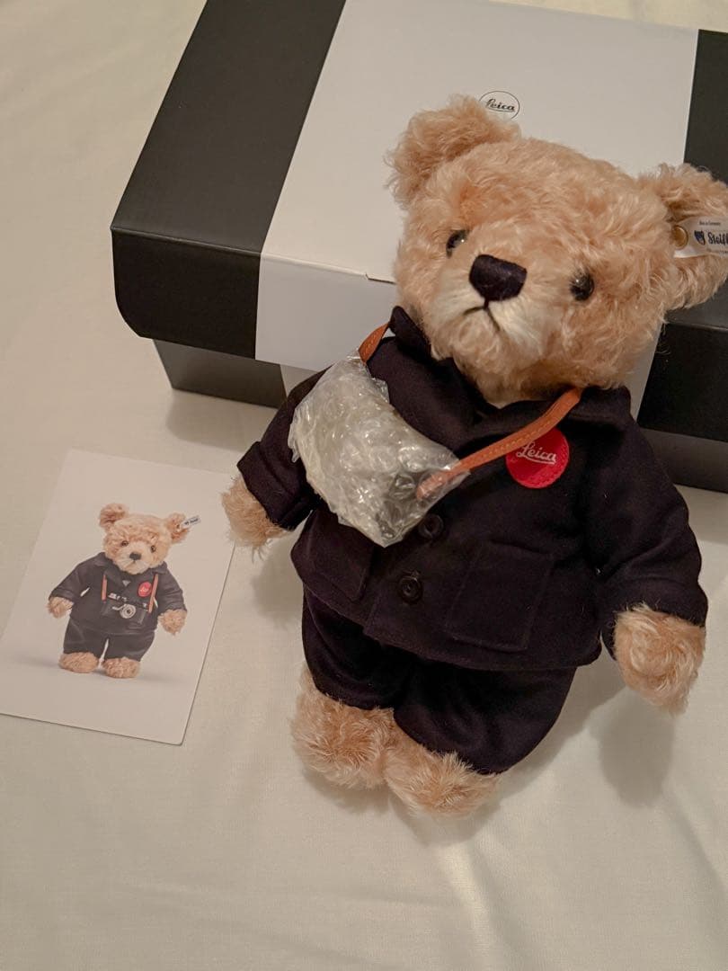 新品 未使用品 ライカ100周年 シュタイフ×ライカ Elsie & Ernst