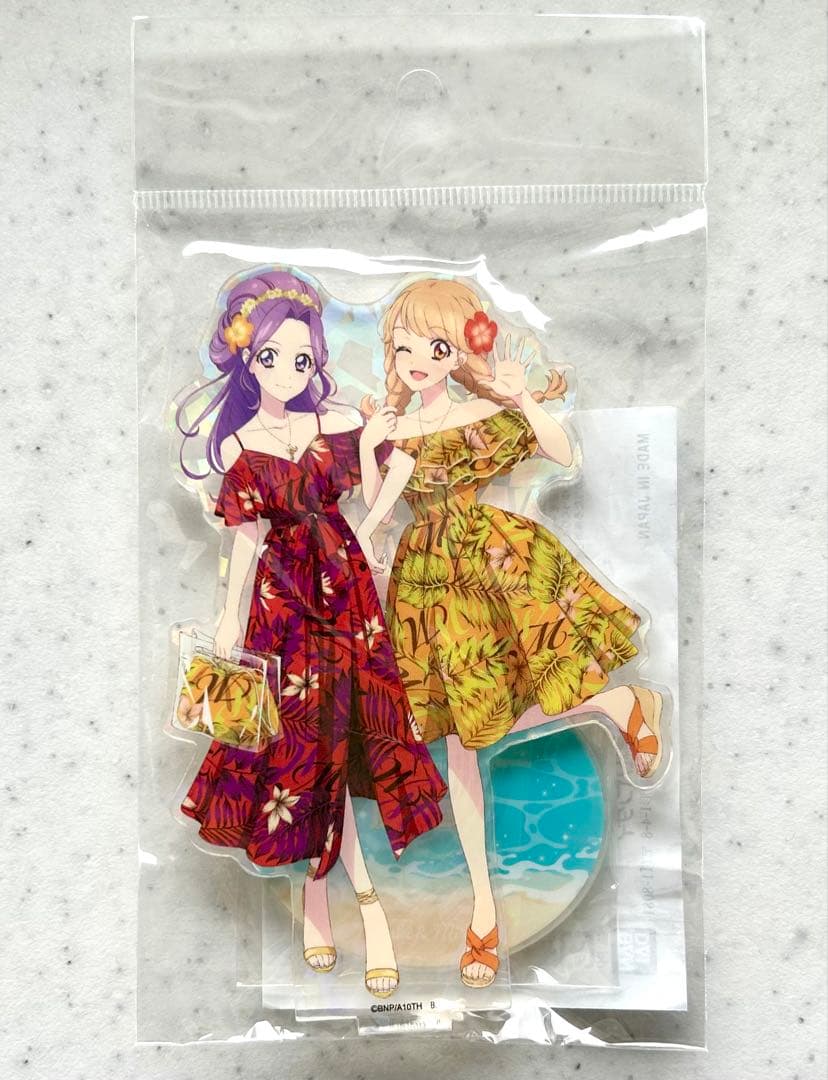 オールアイカツ アクリルラバスタコレクション 神崎美月 夏樹みくる WM