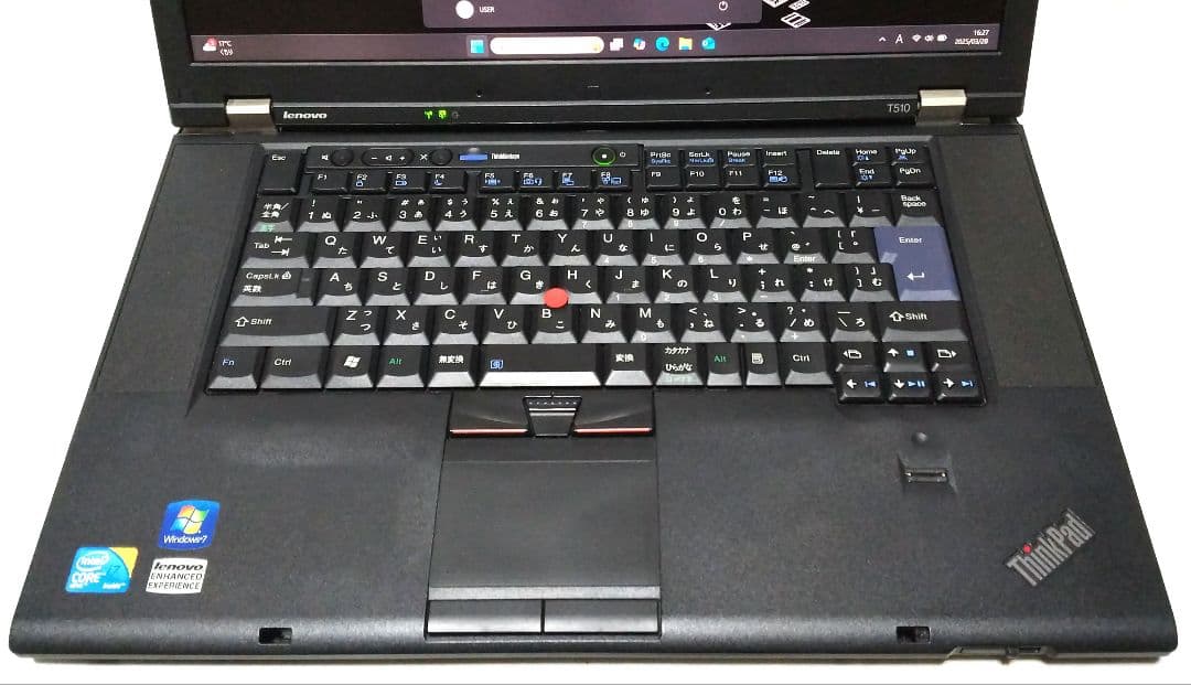 ノートパソコン Lenovo T510 corei7 メモリ4GB ThinkPad T Lenovo