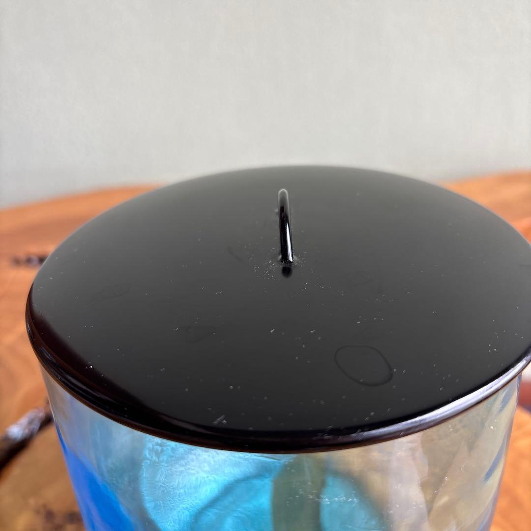 硝子製水指 義山 切箔 金彩 - メルカリ