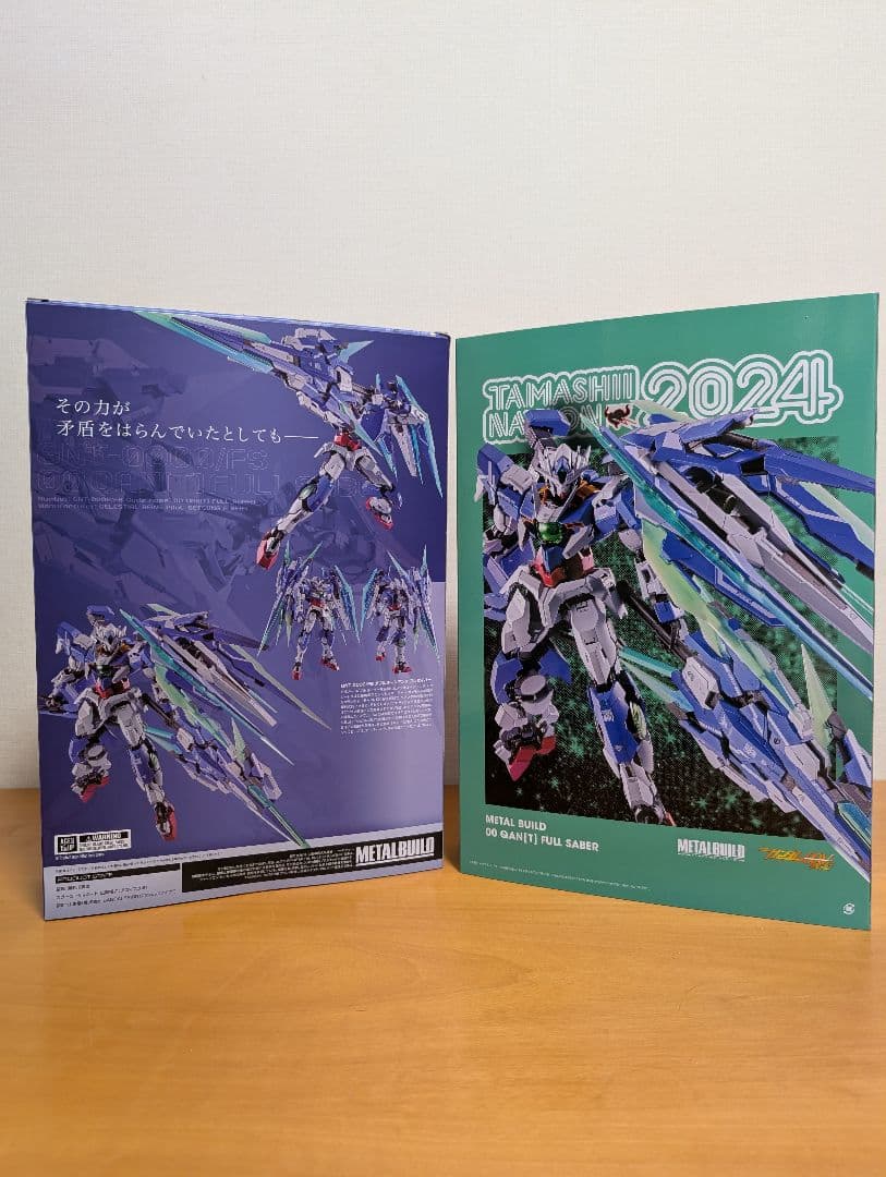 L BUILD メタルビルド ダブルオークアンタ フルセイバー ガンダム