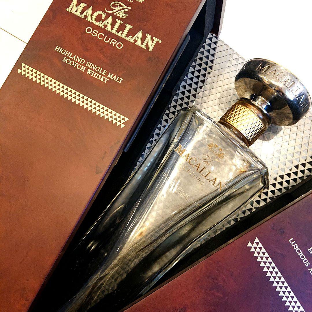 美品 マッカラン1824 オスクーロ 空瓶 箱 ウイスキー - メルカリ