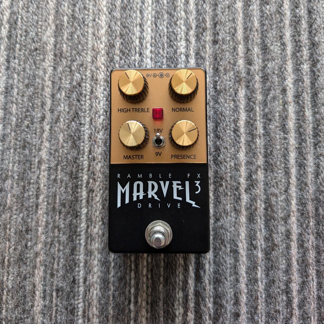 Ramble FX Marvel Drive V3 プリアンプ Ramble FX Marvel Drive V3