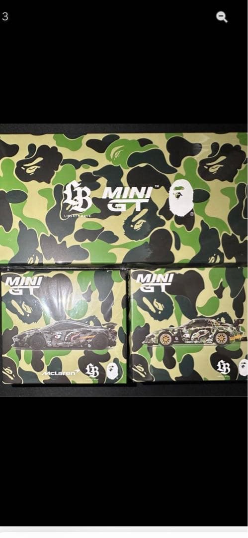 MINI GT 迷彩デザイン ミニカー 6台セット