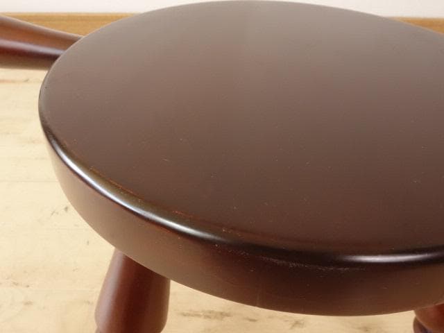 飛騨産業　ミルクスツール　再塗装済　USED