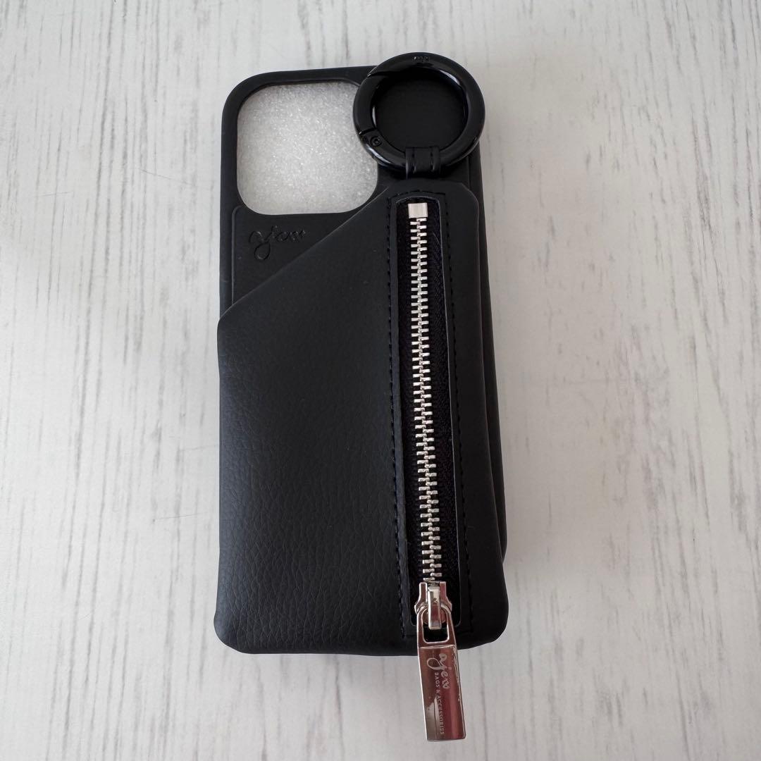 エジュー ajew iPhone15Pro ケースpureblack