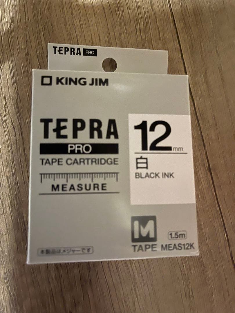 希少　非売品　テプラメジャー　テプラそっくりの形のメジャー　テプラテープ　テプラ