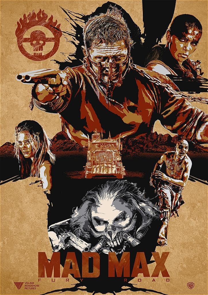 海外ポスター『マッドマックス 怒りのデス・ロード』#4 - メルカリ