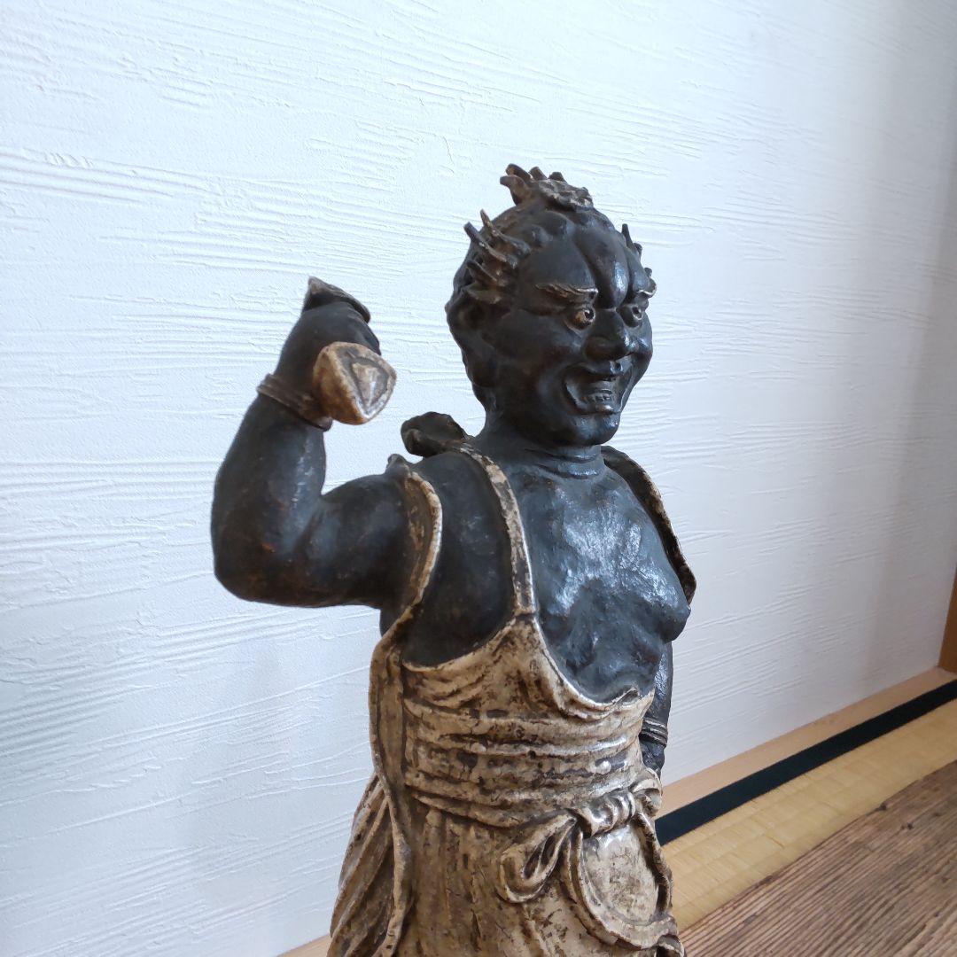 古唐津焼～金剛力士像