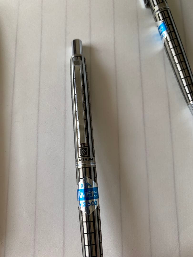 プラチナ 蝕刻 ボールペン・シャープペンシル ほか 5本まとめ売り