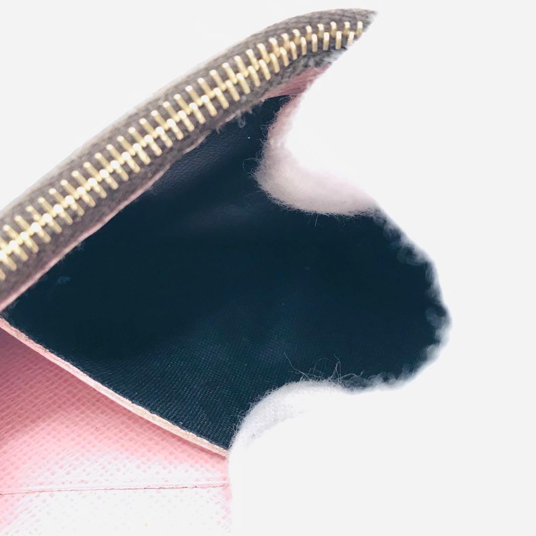 ルイヴィトン✨モノグラム ローズバレリーヌ ポルトモネ ロザリ ケース