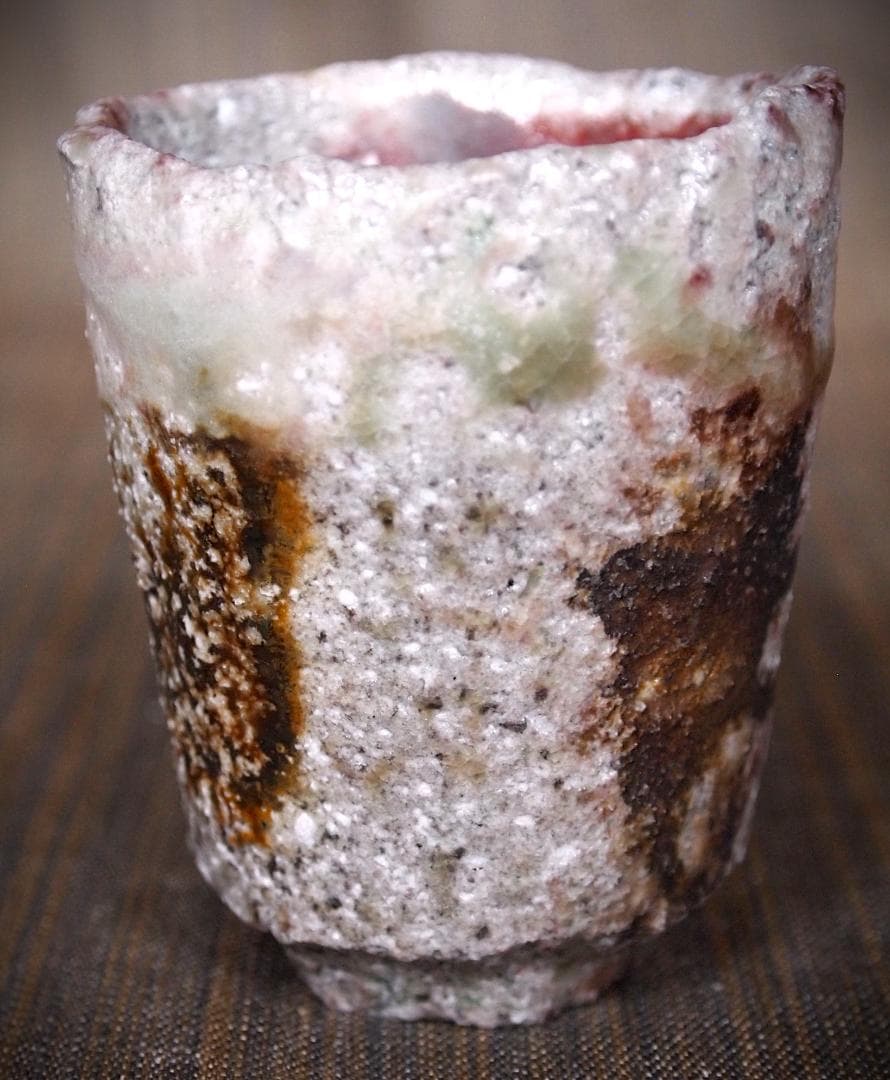 人気作家★高橋燎★信楽【窯変】焼き締め酒器A★トレインキルン薪窯