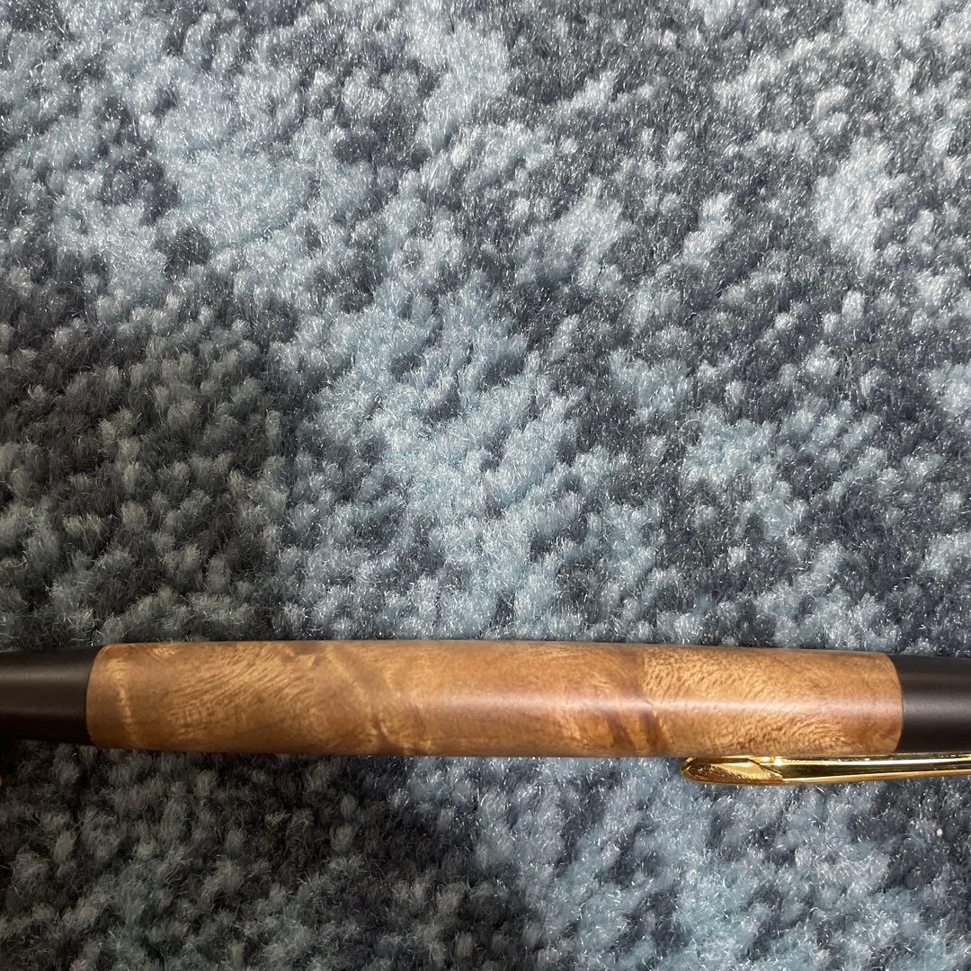 野原工芸 旧型マーブルウッド MPゴールド 0.5mm シャーペン