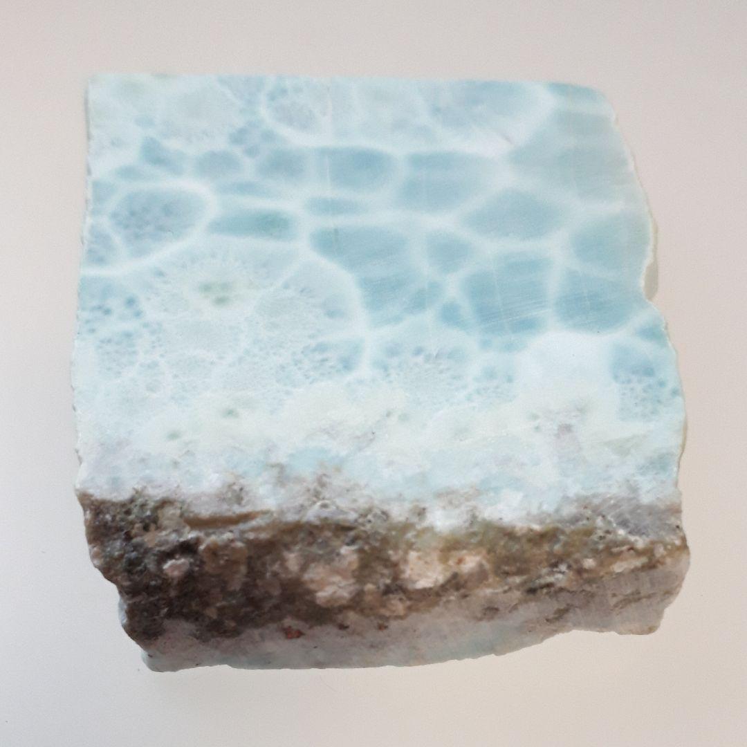 ラリマーの板状原石 52g