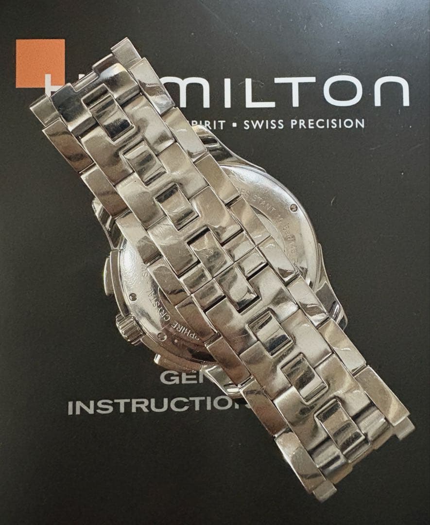 歳末セール中 ハミルトン HAMILTON ジャズマスタークロノグラフ 自動巻き