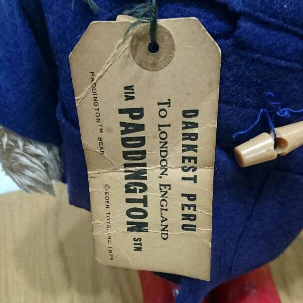 1980年代 ヴィンテージ パティンドンベア Eden Toys社製