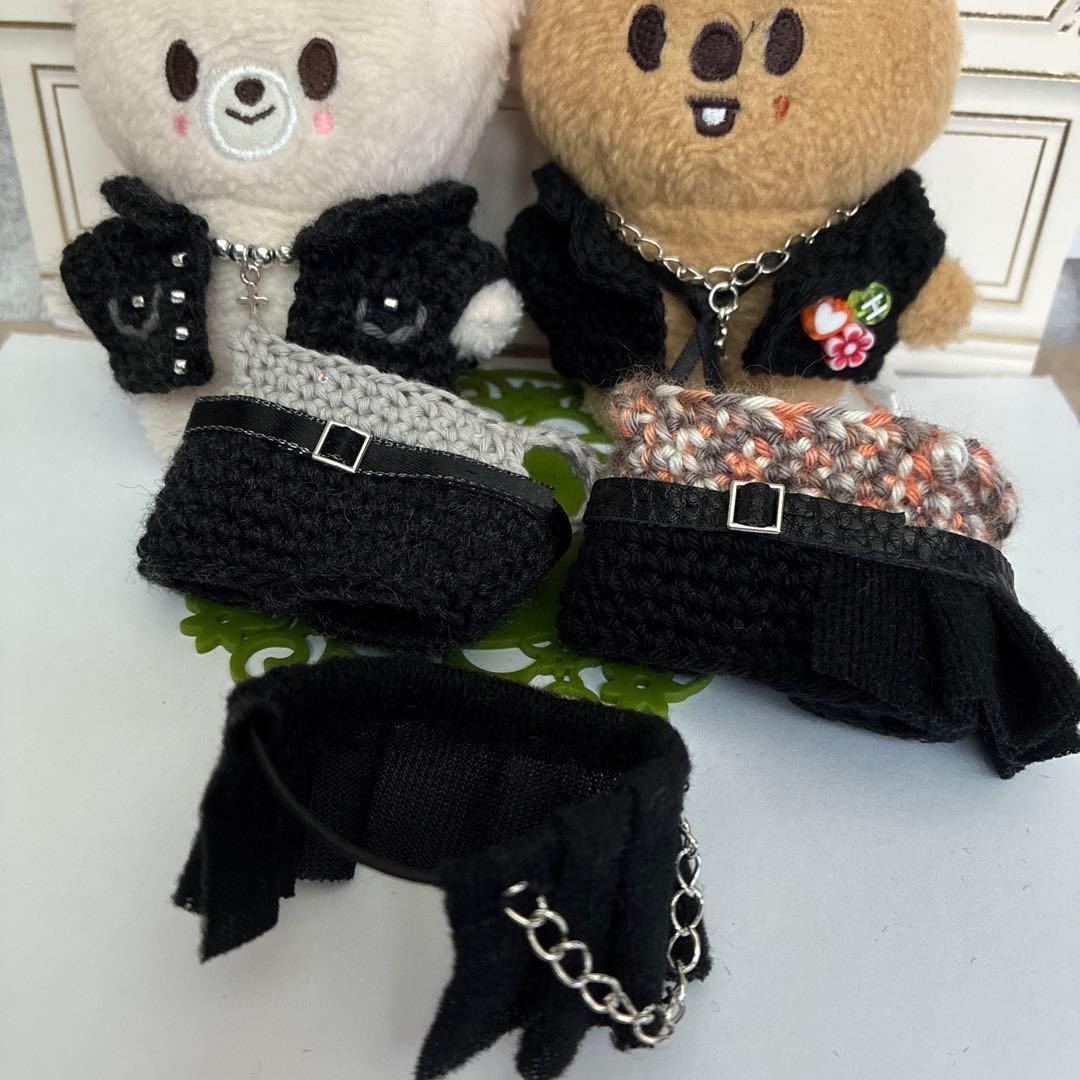 ゆうち様 SKZOO 10cmぬいぐるみ用 衣装 ハン アイエン