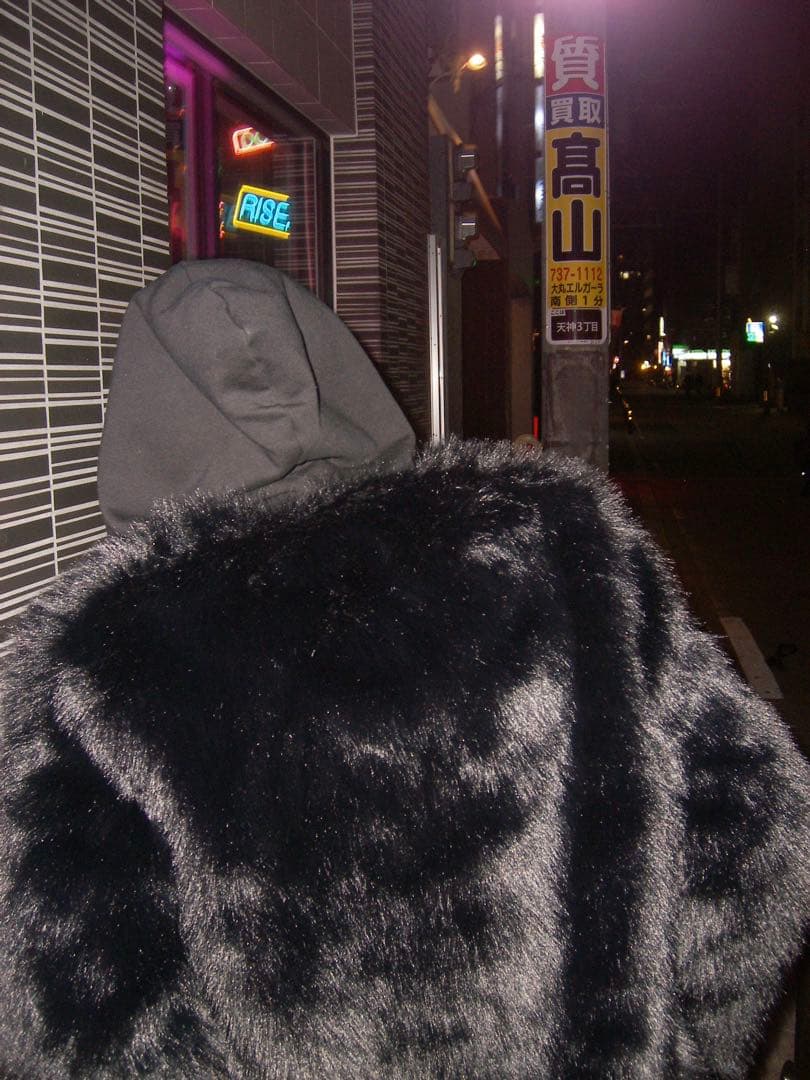 00s archive opium グランジ ファー ジャケット y2k 平成