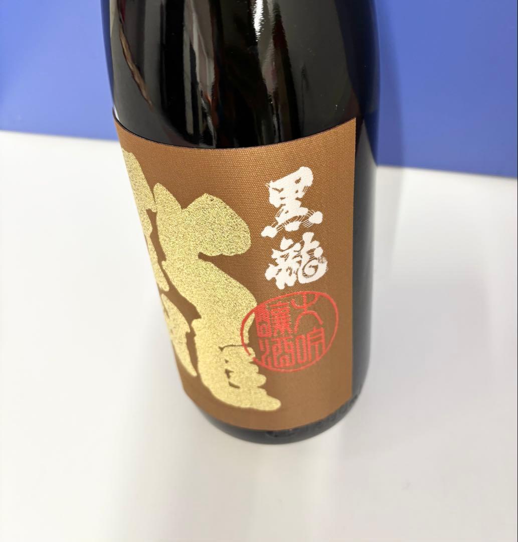 新品！黒龍 大吟醸 1800ml 日本酒　1.8L　一升瓶