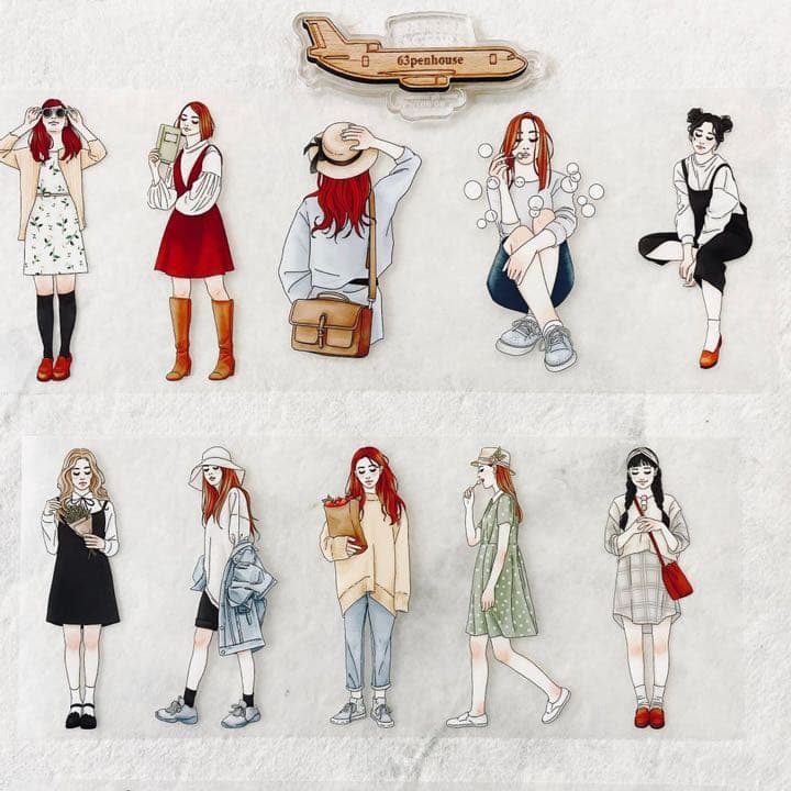 Everyday PET Tape Journalpages X Windry R | Sample Loop 55 Cm With