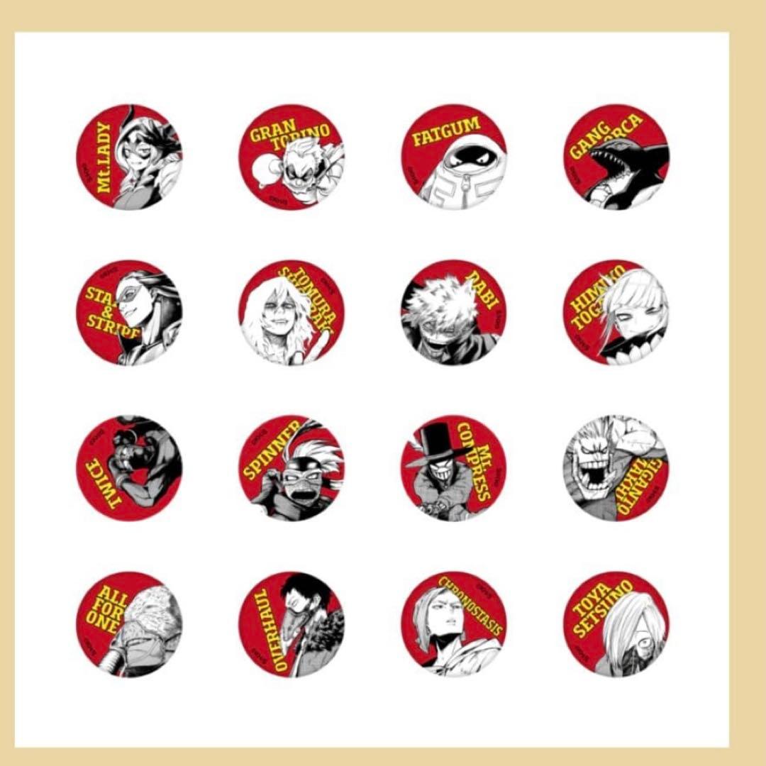 僕のヒーローアカデミア　限定　オールスター缶バッジpetit　100個セット