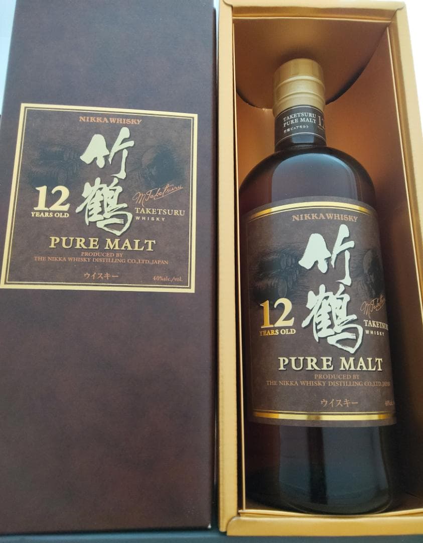 竹鶴 12年 箱付き 竹鶴12年 700ml 箱付き ニッカ竹鶴12年ピュアモルト