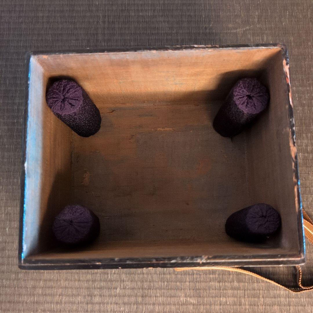 古黒織部 沓茶碗 仕覆 時代箱 - メルカリ