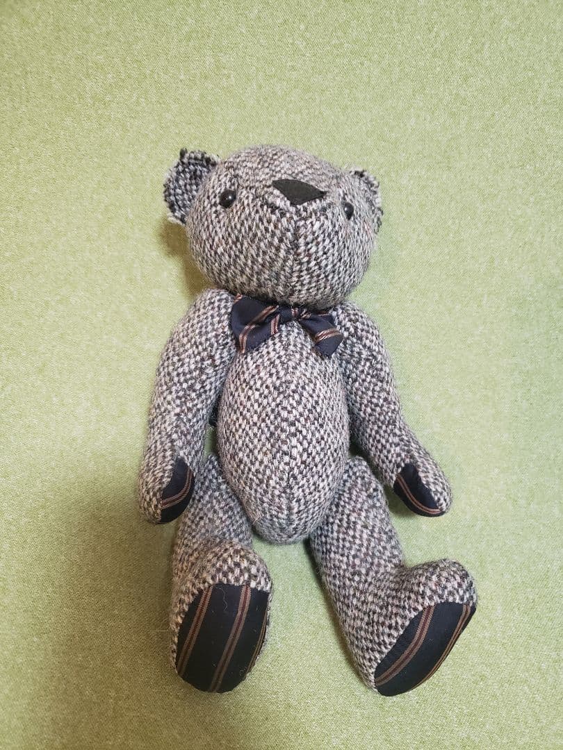 nano・universe×ハリスツイードベア4体 オリジナルベア3体 計7体