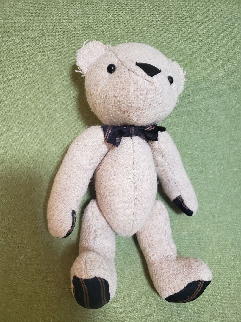 nano・universe×ハリスツイードベア4体 オリジナルベア3体 計7体